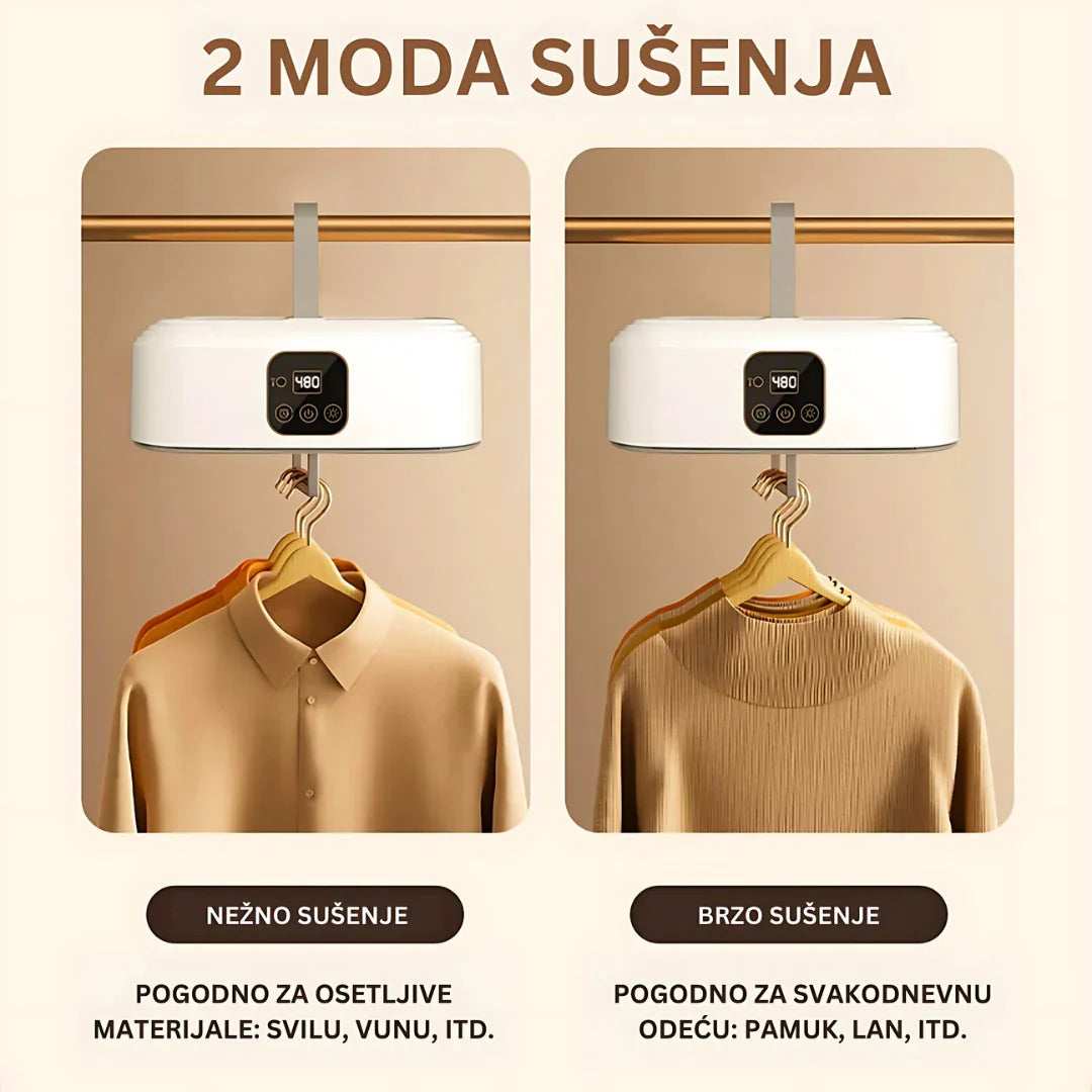 Električna sušilica za veš (Sušač i peglač)