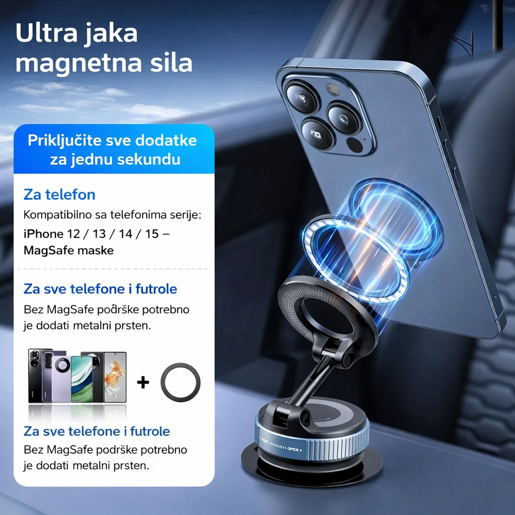 Magnetni držač za telefon Kupljeno