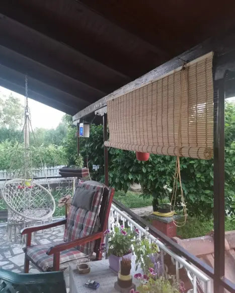 Bambus Rolo Zavesa za Terasu i Letnjikovce / Vodootporna Asura Kupljeno