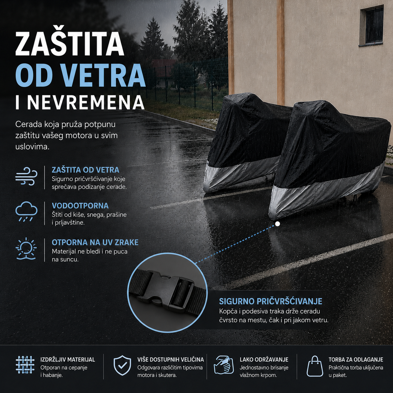 Cerada za Motor Kupljeno