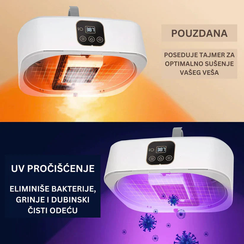 Električna sušilica za veš (Sušač i peglač)