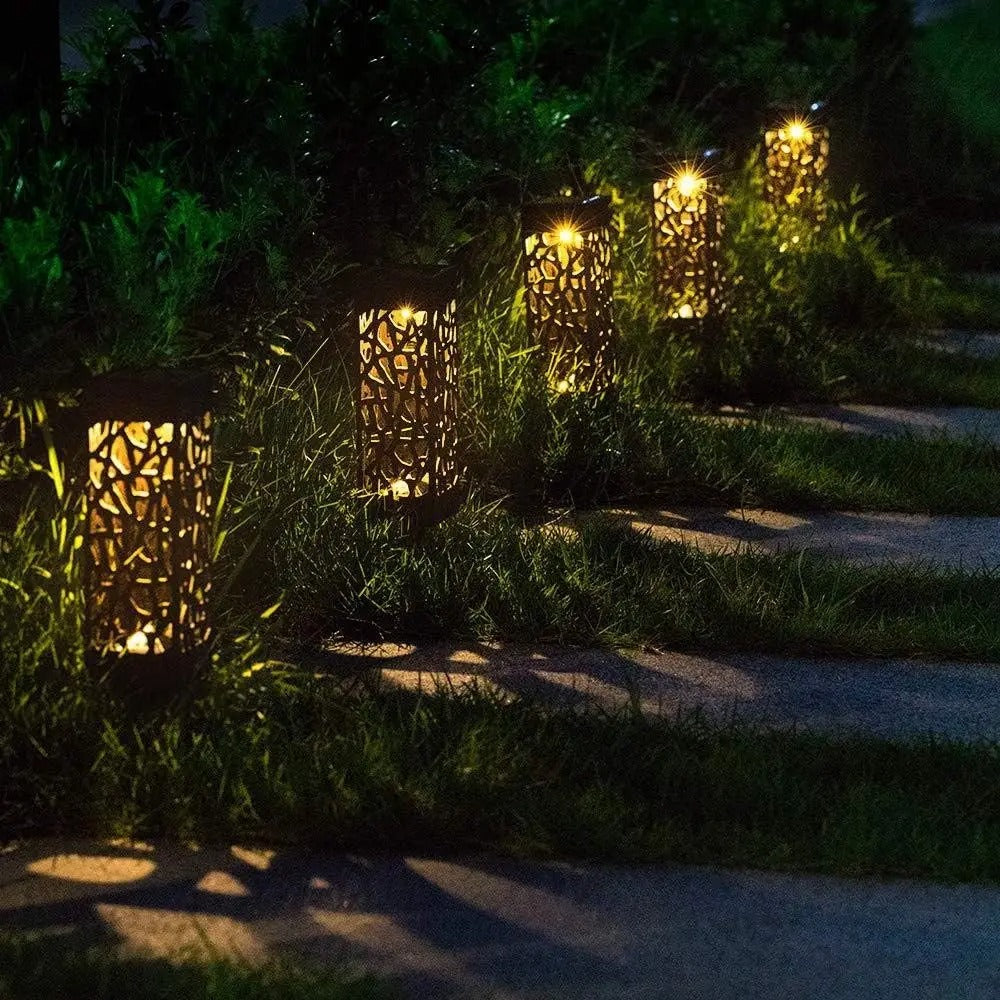 Solarne Vitraž Lampe sa Senzorom (2 komada) Kupljeno