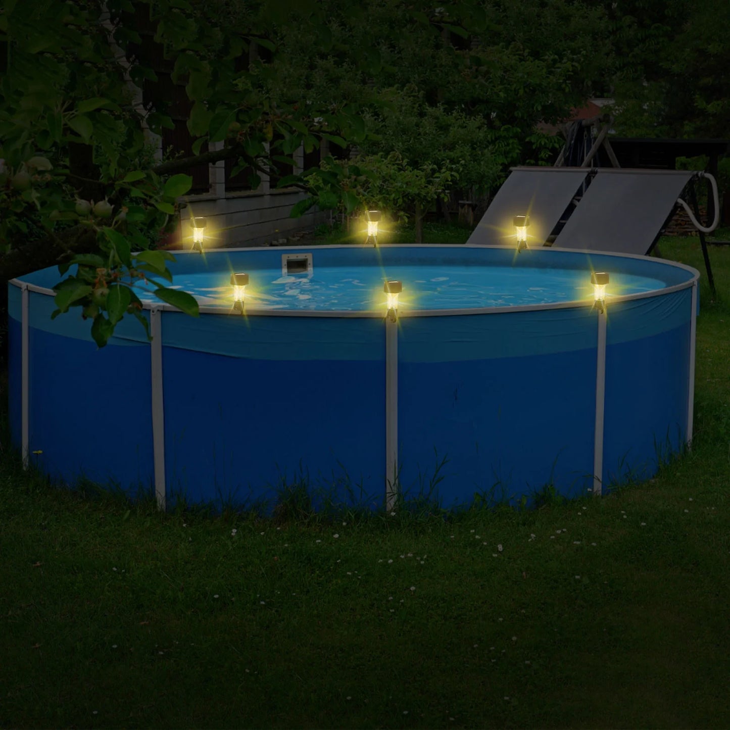 Solarne LED Lampe sa Ugrađenim Vezicama (8 komada) Kupljeno