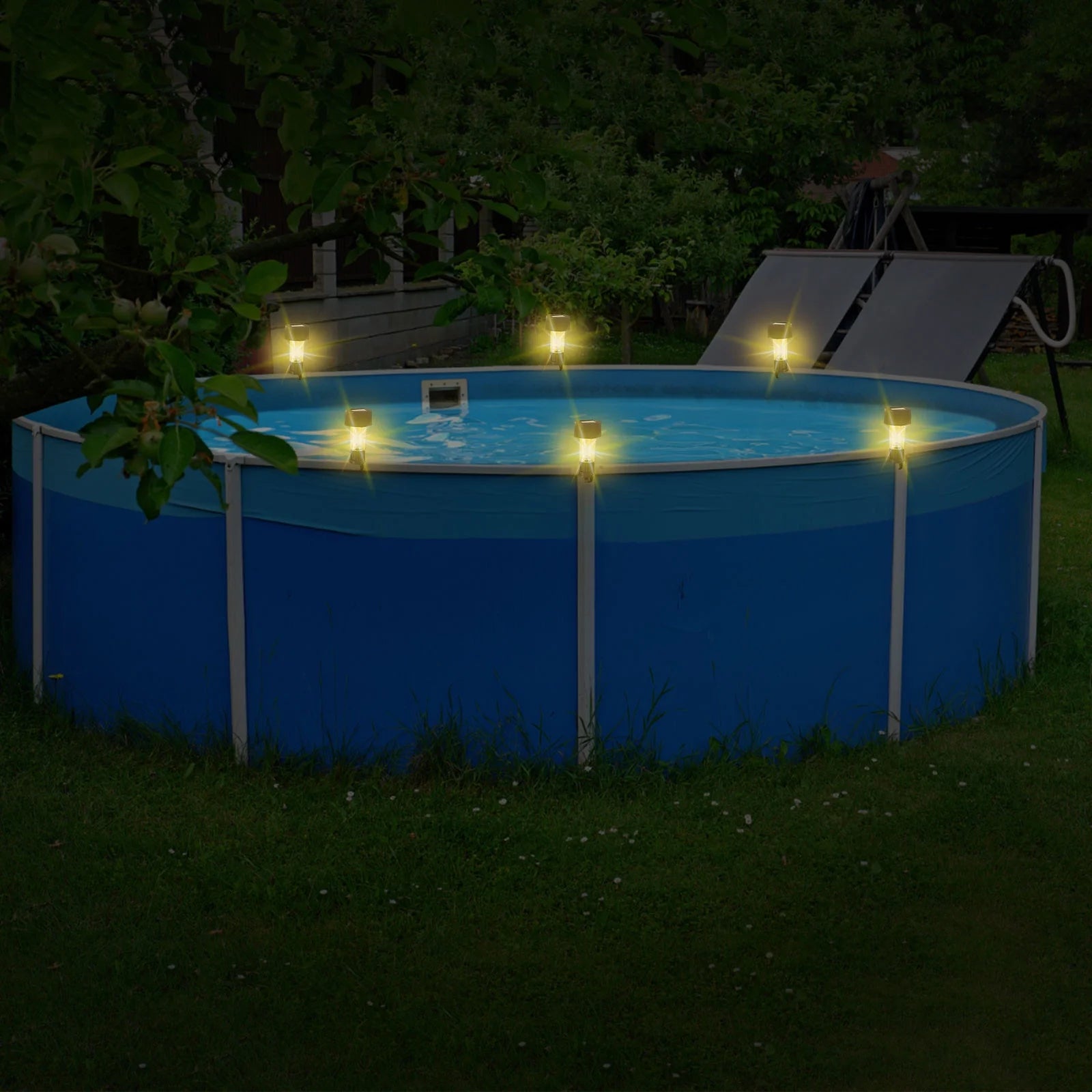 Solarne LED Lampe sa Ugrađenim Vezicama (8 komada) Kupljeno