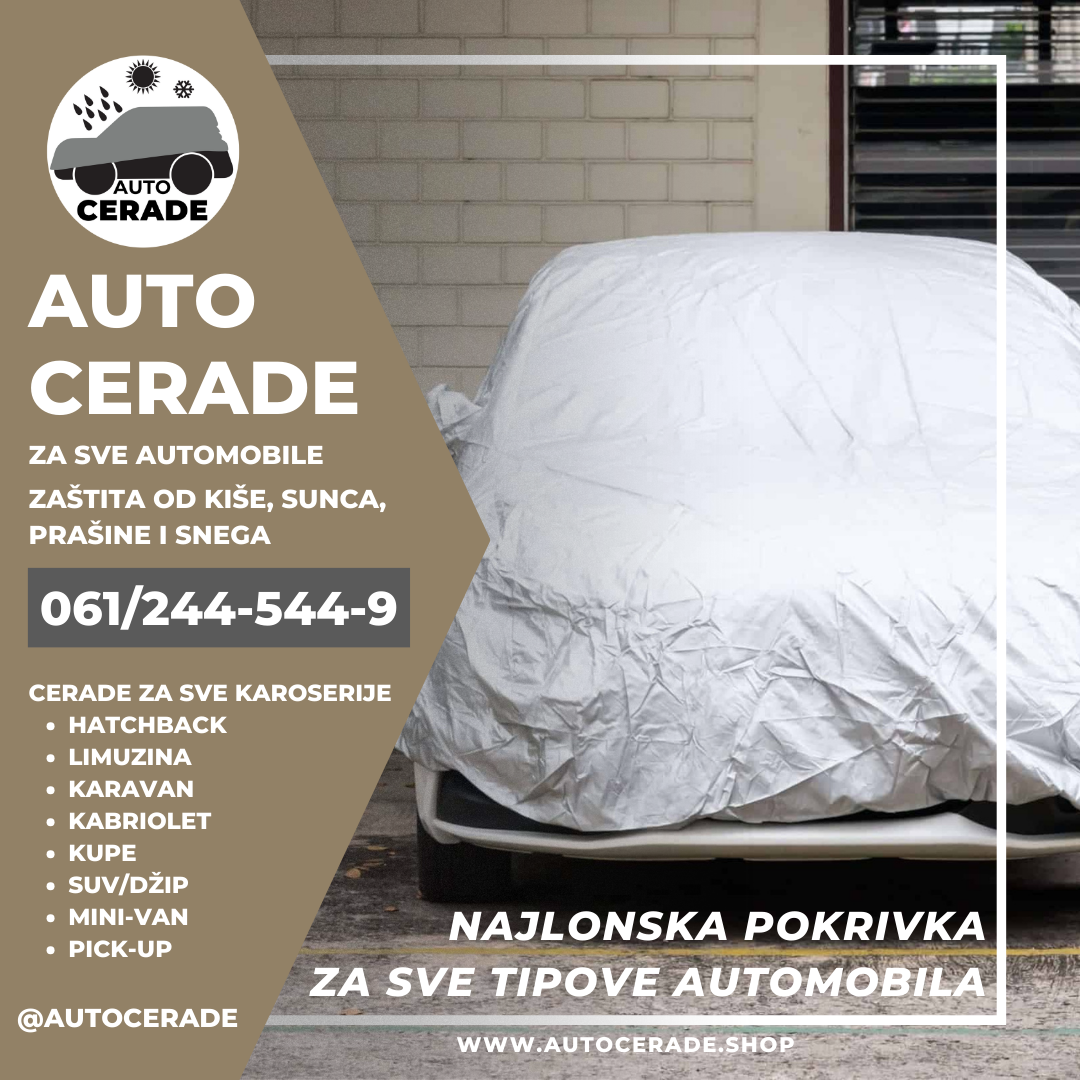 Auto Cerada - Prekrivač za Auto