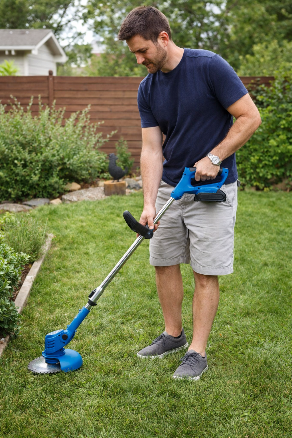 Aku Trimer za Travu sa 2 Baterije Kupljeno