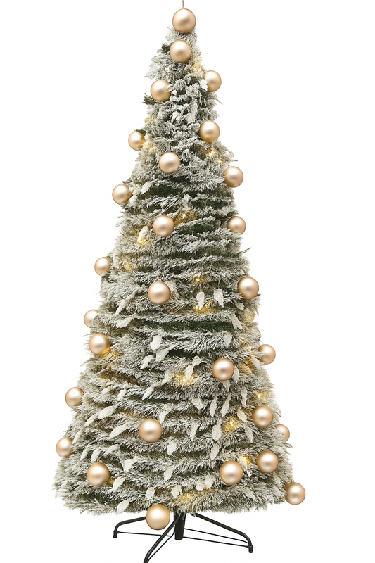 Champagne Snow Novogodišnja Jelka Kupljeno