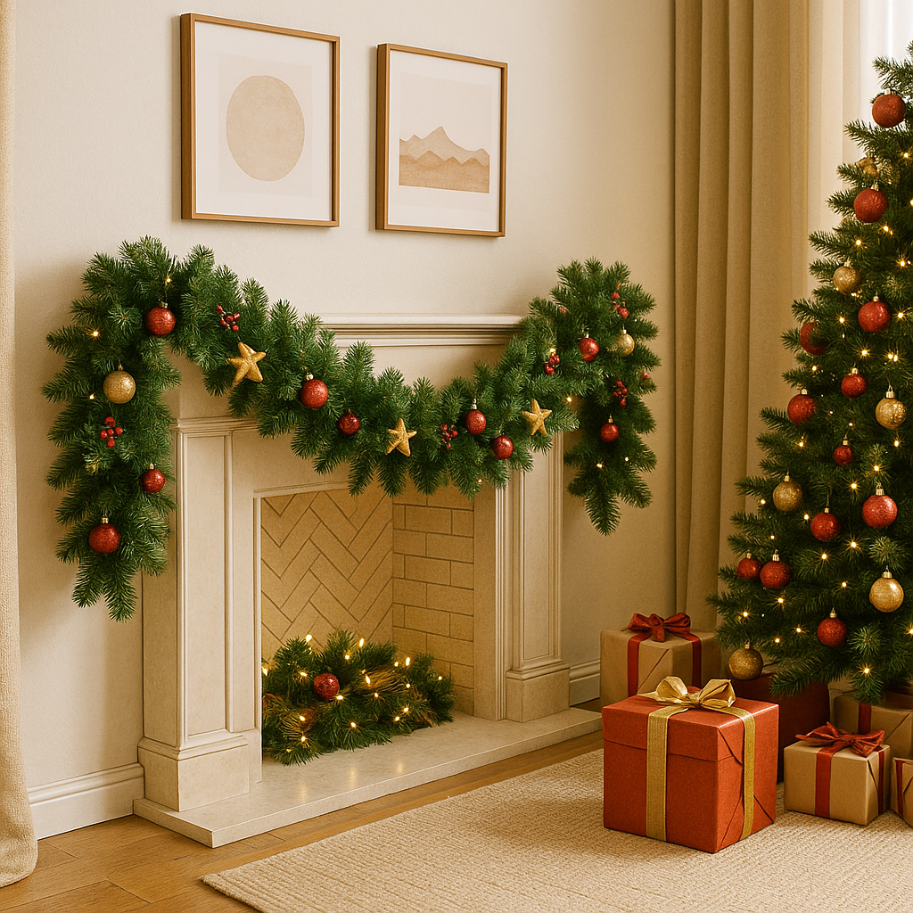 Novogodišnja Ukrasna Girlanda 270CM Kupljeno