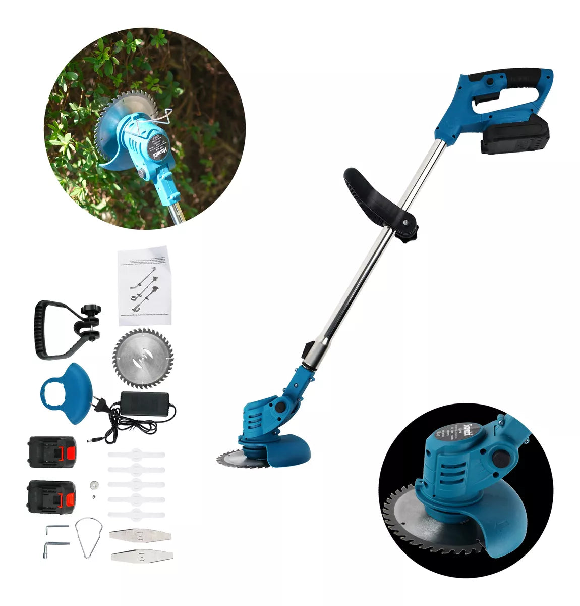 Aku Trimer za Travu sa 2 Baterije Kupljeno