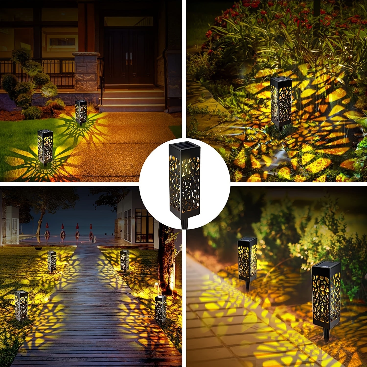 Solarne Vitraž Lampe sa Senzorom (2 komada) Kupljeno
