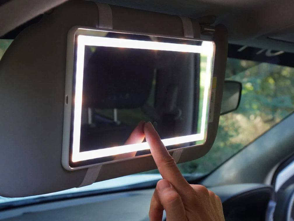 LED ogledalo za šminkanje u autu Kupljeno