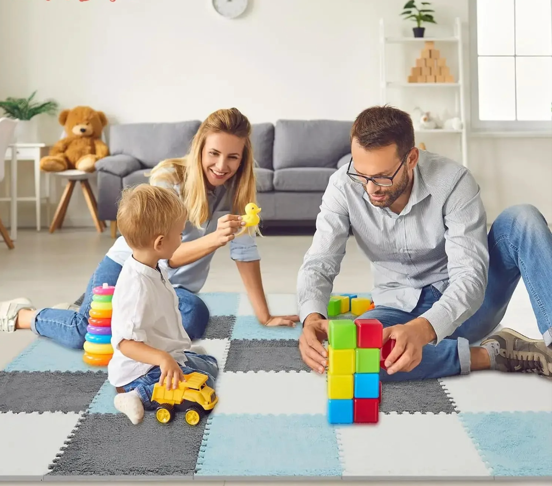 Plišane podne puzzle u više boja (Pakovanje od 10 komada) Kupljeno