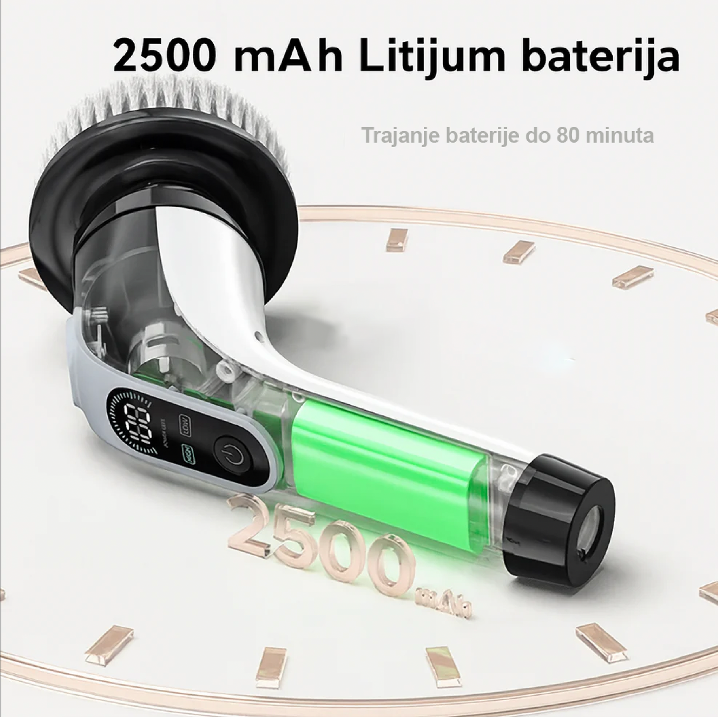 9 u 1 rotirajuća električna četka Kupljeno