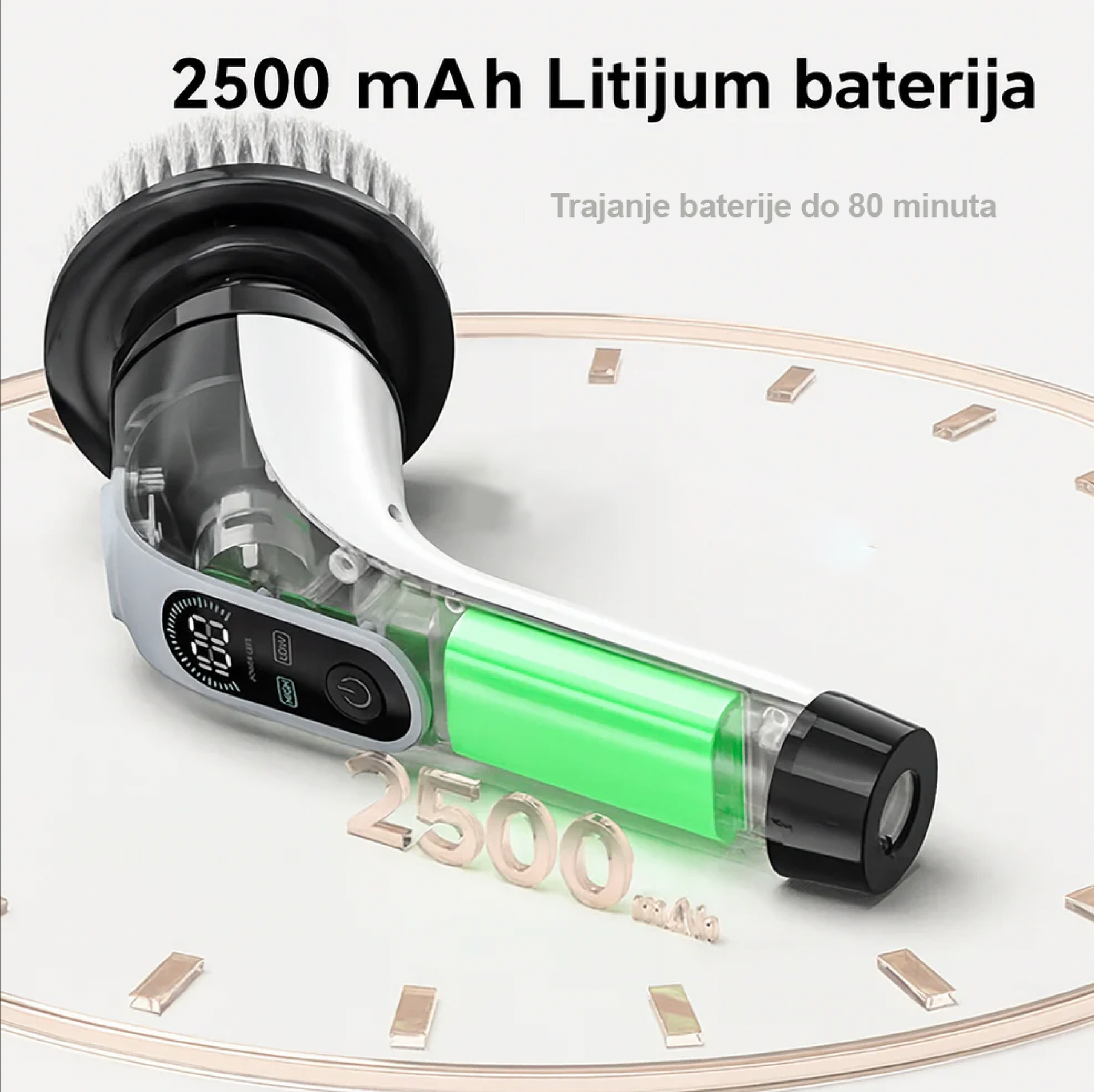 9 u 1 rotirajuća električna četka Kupljeno