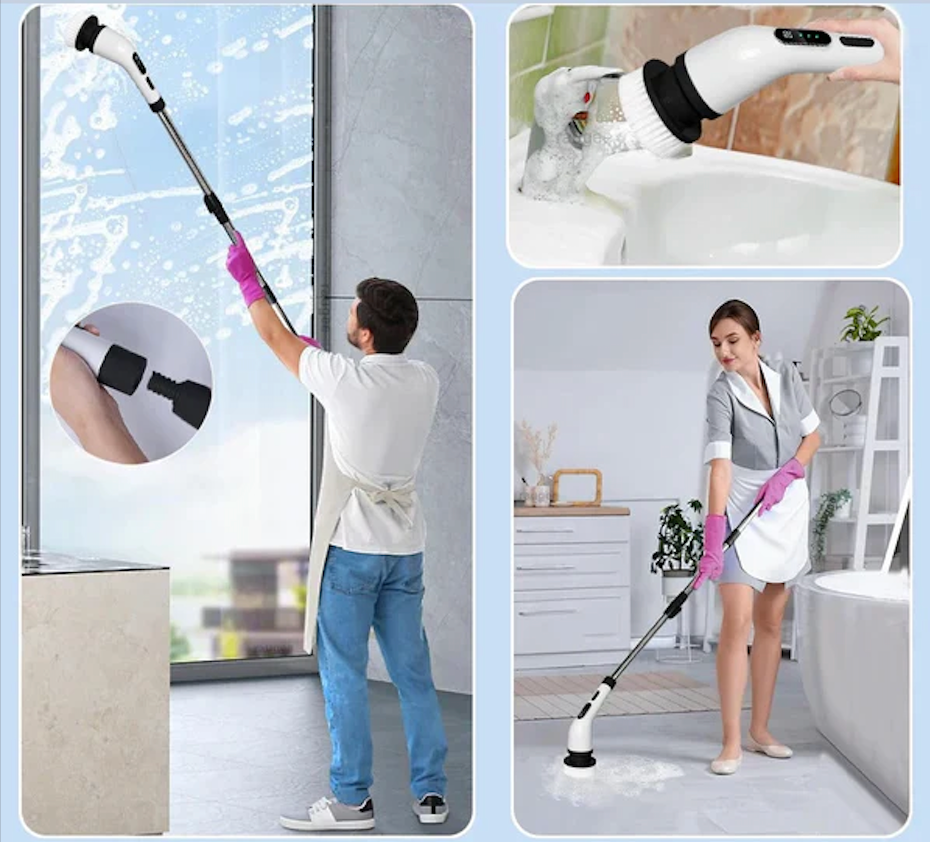 9 u 1 rotirajuća električna četka Kupljeno