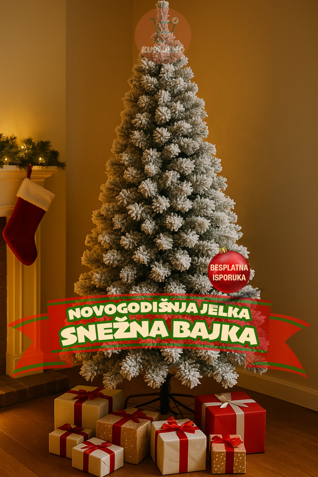 Novogodišnja Jelka - Snežna Bajka Kupljeno