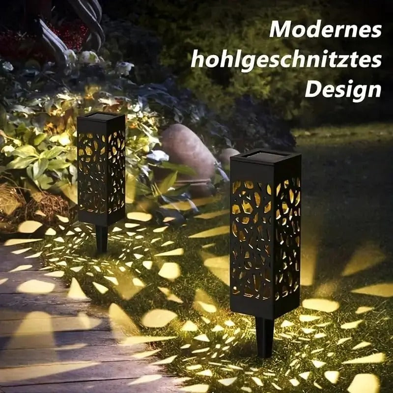 Solarne Vitraž Lampe sa Senzorom (2 komada) Kupljeno